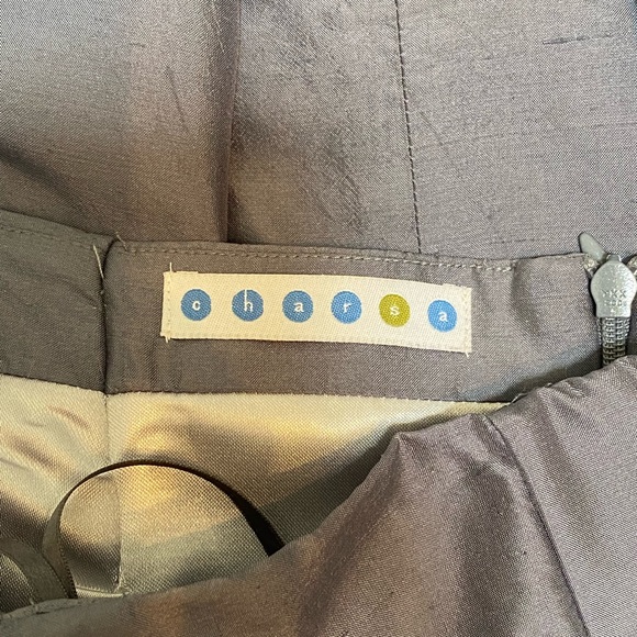 Silk Bridesmaid Dress - Picture 3 of 5